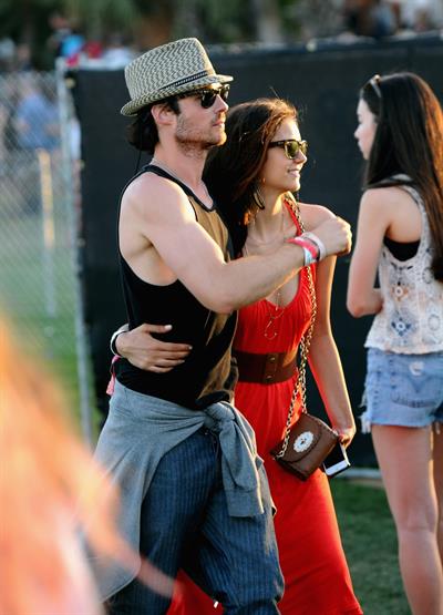 Nina Dobrev 2012 Coachella Valley Music Arts Festival day 3 April 15, 2012