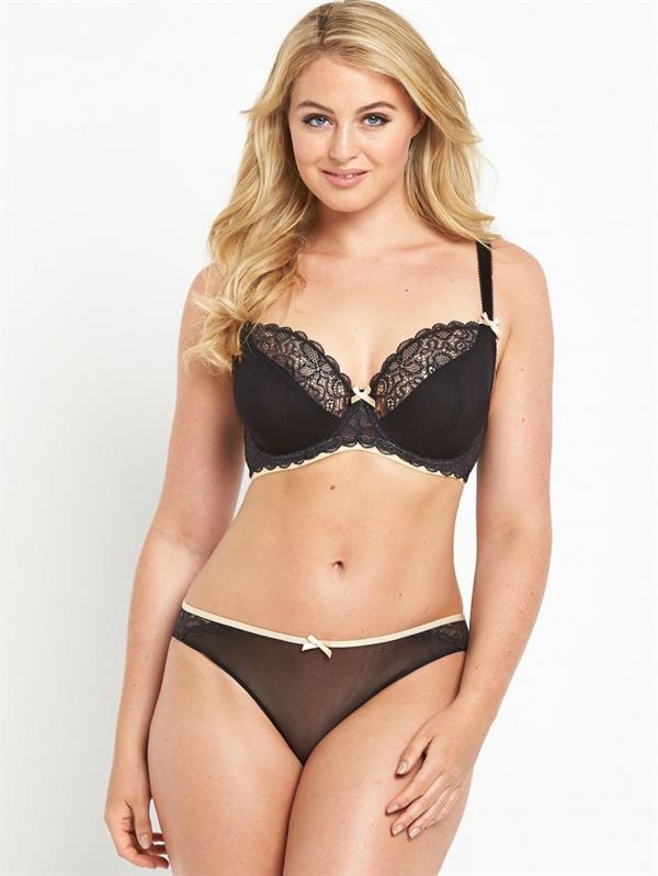 Iskra Lawrence in lingerie