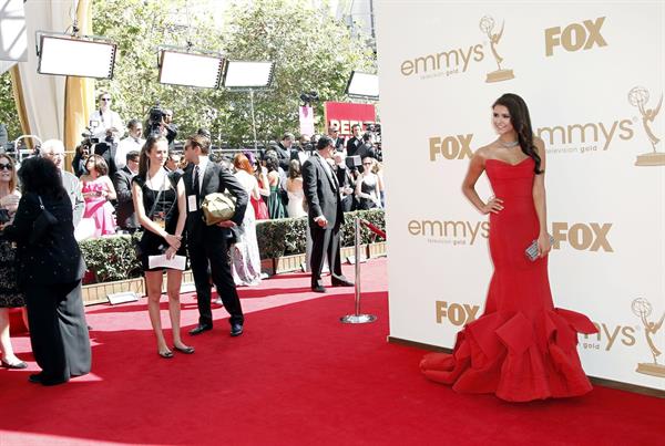 Nina Dobrev 63rd annual Primetime Emmy Awards September 18, 2011