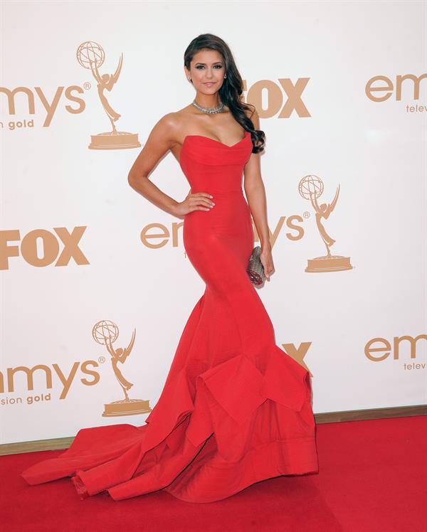 Nina Dobrev 63rd annual Primetime Emmy Awards September 18, 2011