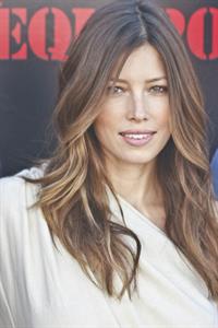 Jessica Biel a team photocall Madrid Spain Juily 25, 1010