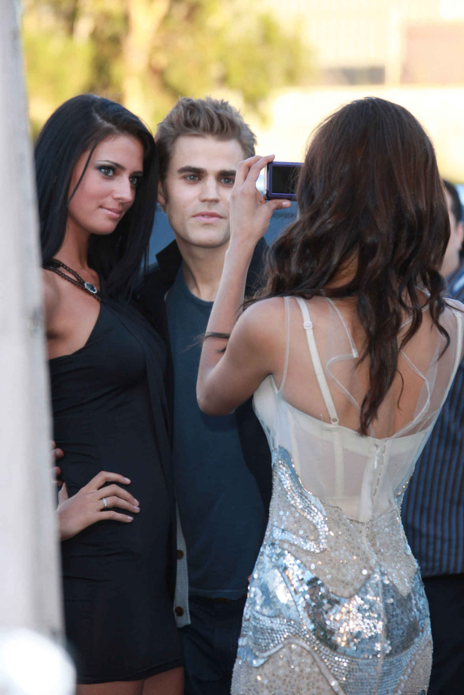 Nina Dobrev 2010 Teen Choice awards at Gibson Amphitheatre on August 8