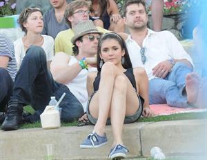 Nina Dobrev Coachella Valley Music Arts Festival day 3, April 17, 2011