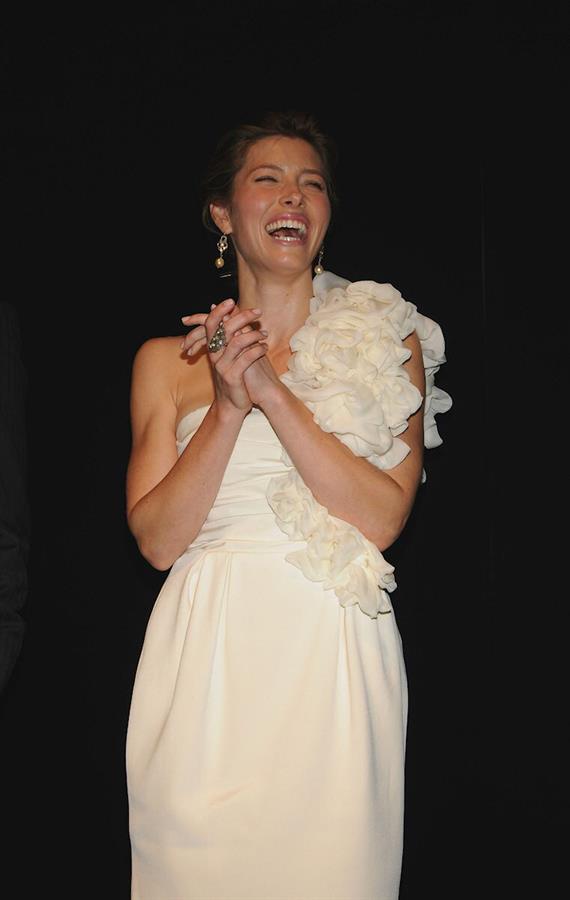Jessica Biel Easy Virtue premiere during the 2008 Toronto international film festival