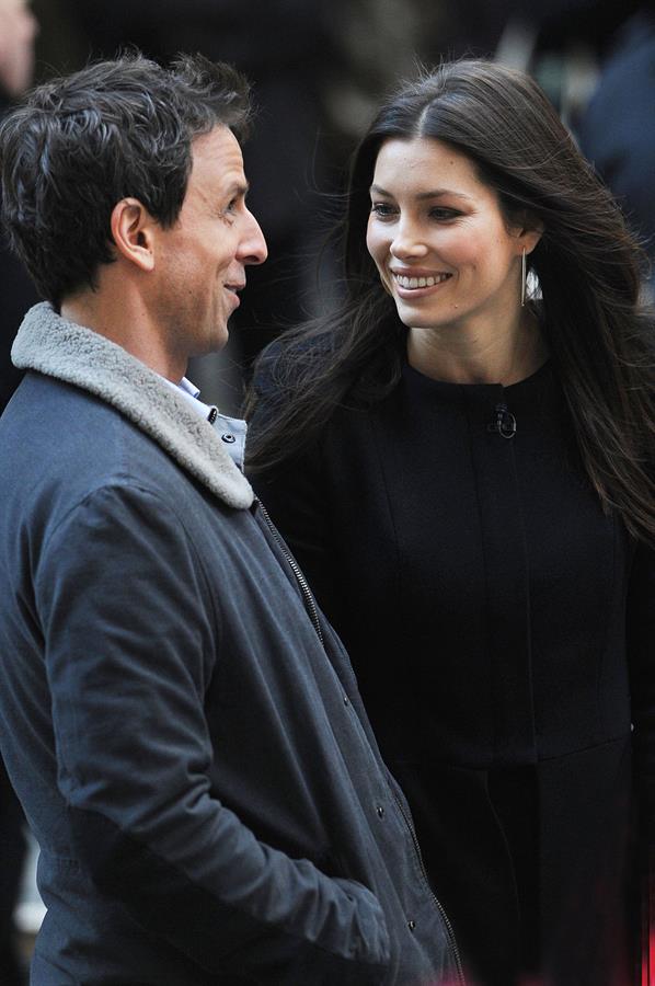 Jessica Biel at the Today Show in New York 8-12-2011 