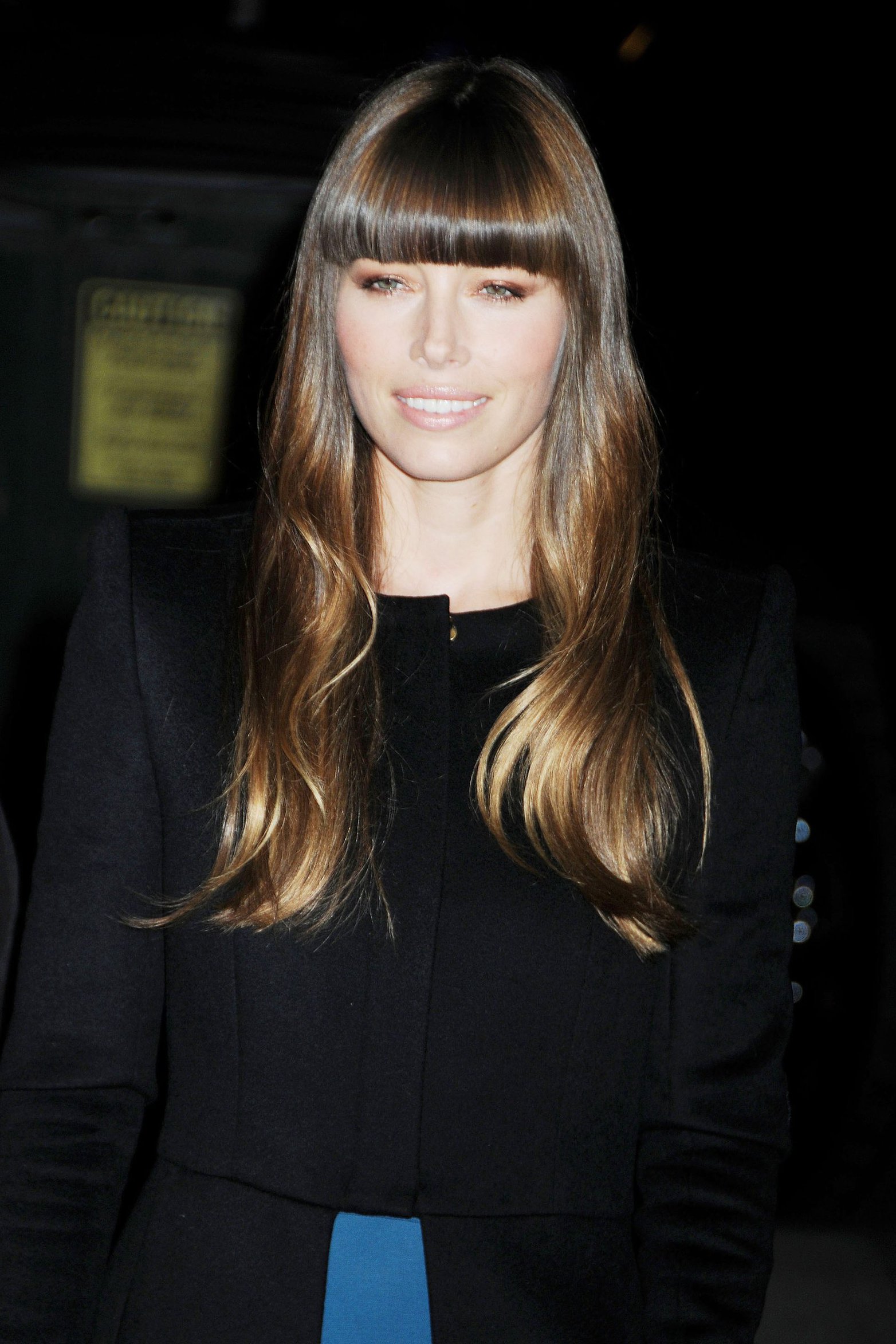 Jessica Biel Arrives for The Late Show With David Letterman in New York City (November 19, 2012) 