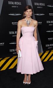 Jessica Biel  Total Recall  Los Angeles Premiere - August 1 2012 