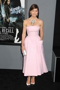 Jessica Biel  Total Recall  Los Angeles Premiere - August 1 2012 