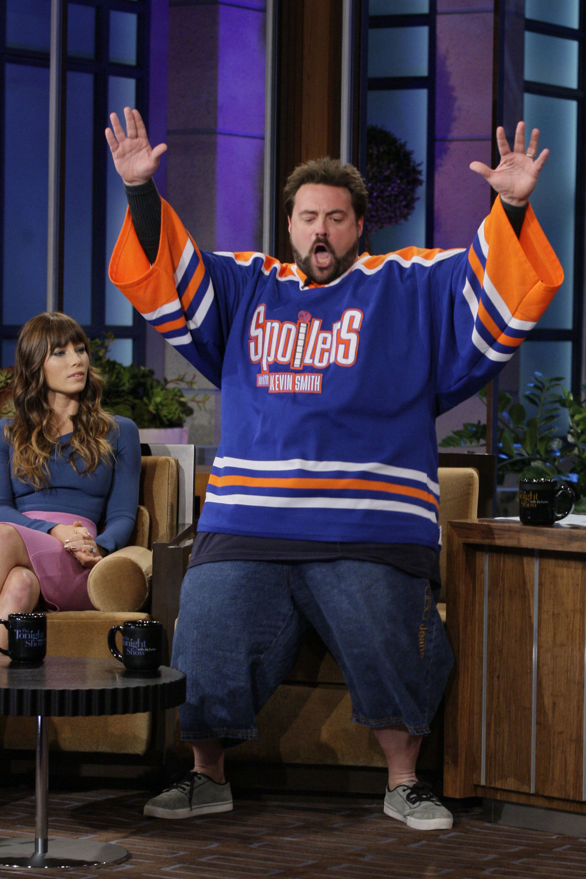 Jessica Biel - The Tonight Show With Jay Leno - July 25, 2012