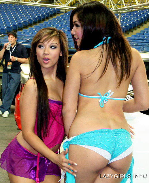 Dannie Riel in a bikini - ass