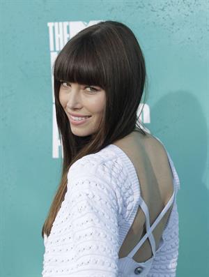 Jessica Biel at 2012 MTV Movie Awards, Los Angeles, June 3, 2012