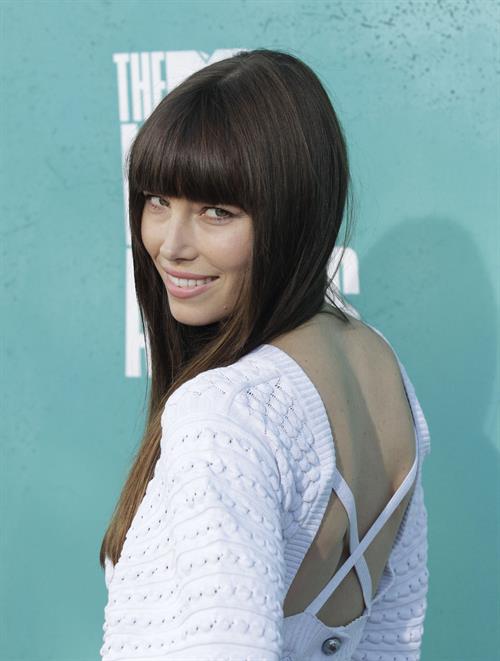 Jessica Biel at 2012 MTV Movie Awards, Los Angeles, June 3, 2012