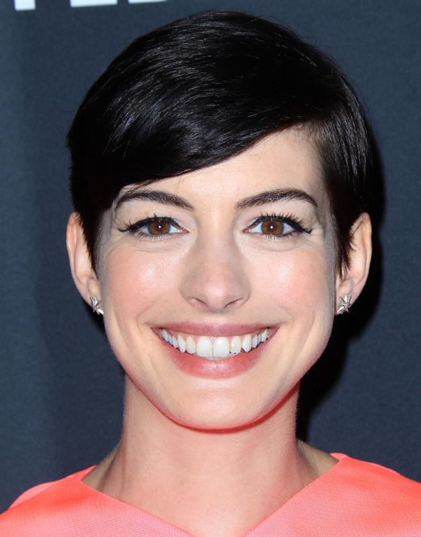 Anne Hathaway The Pink Party 2013 - Los Angeles - October 19, 2013 