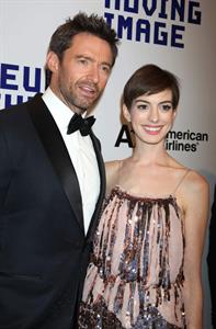 Anne Hathaway Attended the Museum of the Moving Image 27th Annual Black Tie Salute in New York Dec 11, 2012