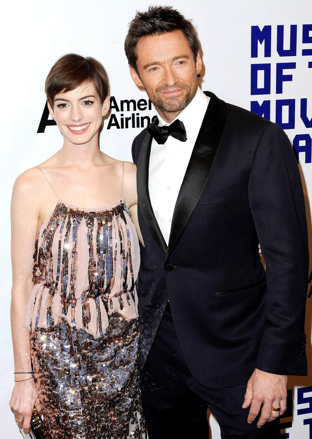 Anne Hathaway Attended the Museum of the Moving Image 27th Annual Black Tie Salute in New York Dec 11, 2012