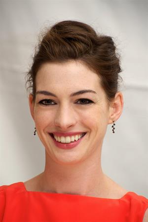 Anne Hathaway One Day press conference in New York City 9/8/2011