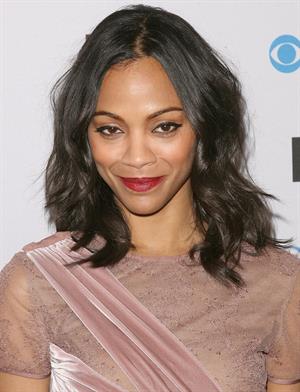 Zoe Saldana  14th Annual NHMC Impact Awards -- Beverly Hills, Feb. 25, 2011 
