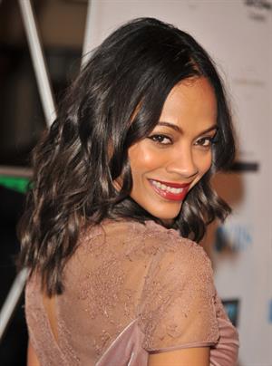 Zoe Saldana  14th Annual NHMC Impact Awards -- Beverly Hills, Feb. 25, 2011 