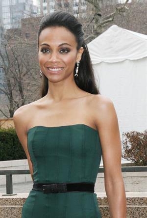 Zoe Saldana Metropolitan Opera 125th Anniversary Gala at Lincoln Center in NYC March 15th, 2009