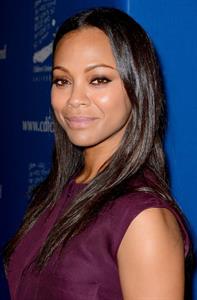 Zoe Saldana attends the Children's Defense Fund's 22nd annual 'Beat the Odds' Awards - December 6-2012 