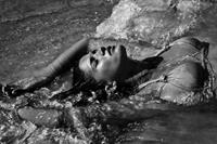 Rachel Barnes in a bikini