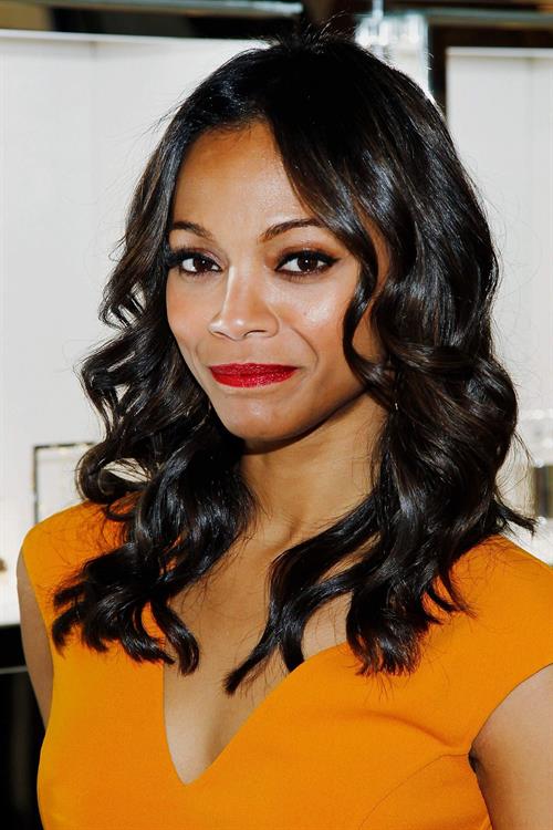 Zoe Saldana Michael Kors Lifestyle Store Opening in Los Angeles November 16, 2011 