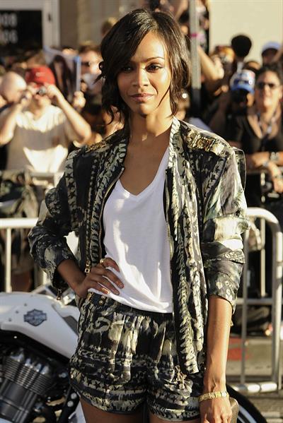 Zoe Saldana  ''Captain America - The First Avenger'' Los Angeles Premiere July 19-2011 