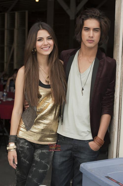 Victoria Justice fst 'Freak the Freak Out' music video set stills 2010 