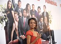 Zoe Saldana @ Death At A Funeral Los Angeles Premiere 12/04/10  