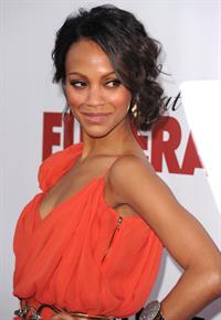 Zoe Saldana @ Death At A Funeral Los Angeles Premiere 12/04/10  
