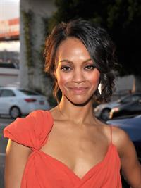 Zoe Saldana @ Death At A Funeral Los Angeles Premiere 12/04/10  