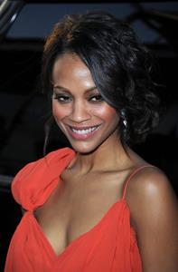 Zoe Saldana @ Death At A Funeral Los Angeles Premiere 12/04/10  