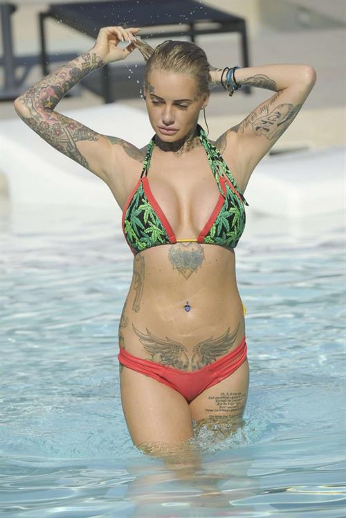 Jemma Lucy in a bikini