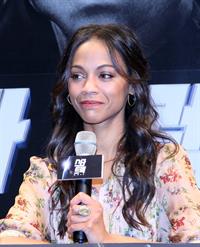 Zoe Saldana ''Star Trek - The Beginning' press conference at  