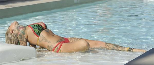 Jemma Lucy in a bikini