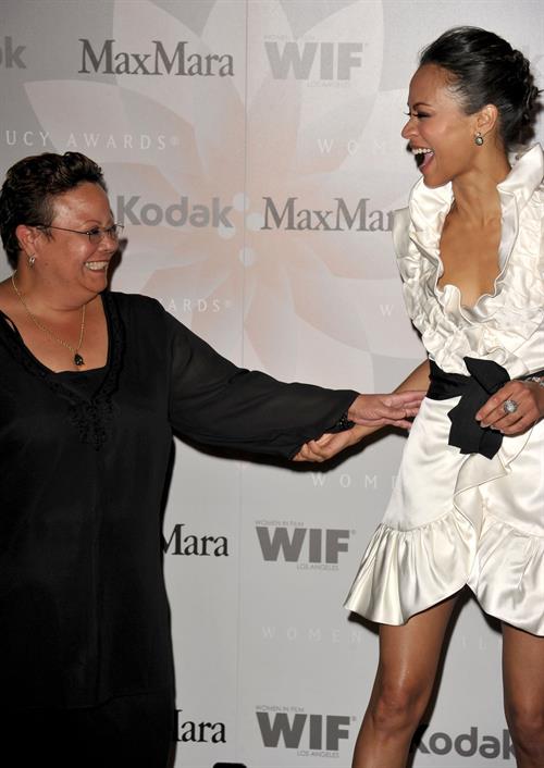 Zoe Saldana - 2010 Women In Film Crystal & Lucy Awards: A New Era - June 1, 2010