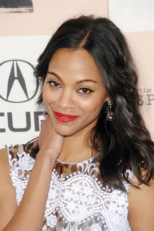Zoe Saldana - 2011 Film Independent Spirit Awards at Santa Monica Beach (Feb. 26, 2011)