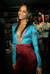 Zoe Saldana - Prada book launch party - Beverly Hills, Nov. 13, 2009  