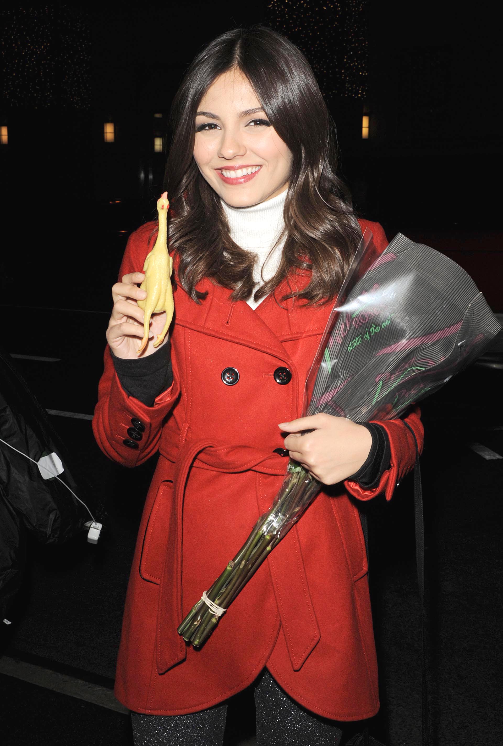 Victoria Justice Pictures Victoria Justice out and about in New York City 11/28/12