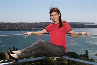 Victoria Justice Intercontinental Hotel Portraits in Sydney 11/11/12