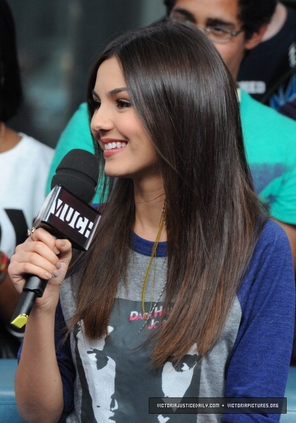 Victoria Justice on New Music Live at MuchMusic in Toronto 10/17/12