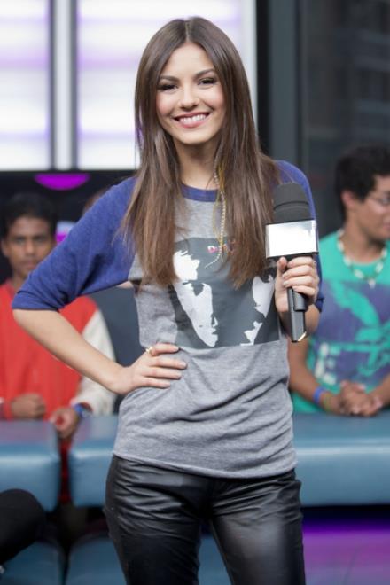 Victoria Justice on New Music Live at MuchMusic in Toronto 10/17/12