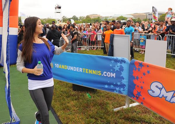 Victoria Justice Worldwide Day of Play event in Washington DC 9/24/11 