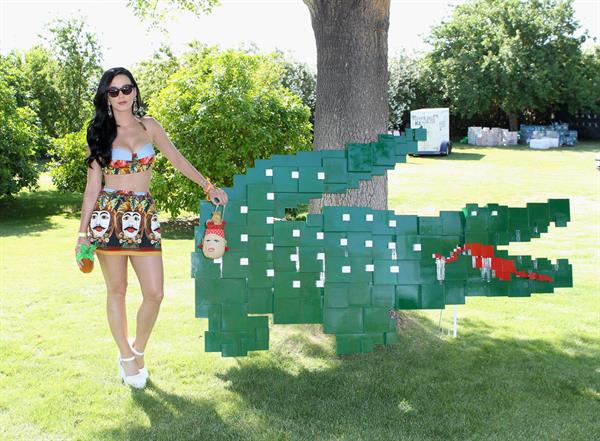 Katy Perry attends LACOSTE L!ve 4th Annual Desert Pool Party in Thermal April 13, 2013