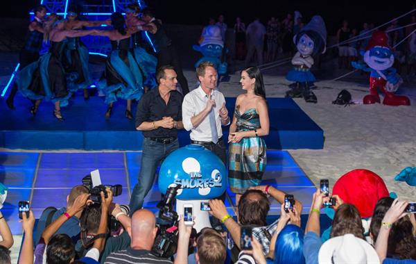 Katy Perry 'The Smurfs 2' party in Cancun, Mexico 4/22/13