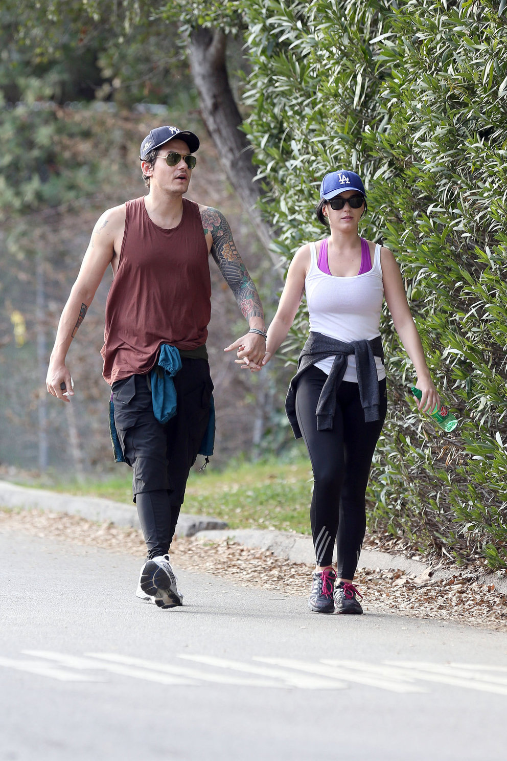 Katy Perry hiking in LA on January 31, 2013