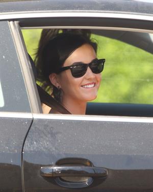 Katy Perry out at the movies with some friends at the Arclight Cinemas in Hollywood August 11, 2012 