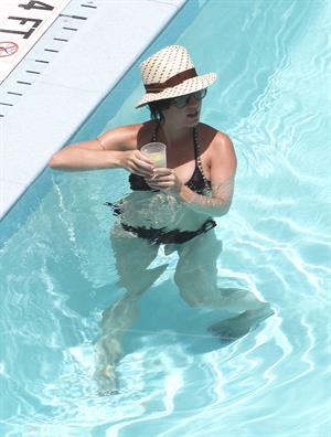 Katy Perry in a bikini in Miami July 26, 2012