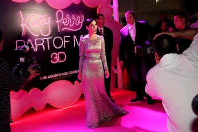 Katy Perry - Part of Me premiere in Rio de Janeiro 07/30/12