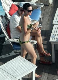 Katy Perry - In a bikini at a hotel pool in Miami July 27, 2012